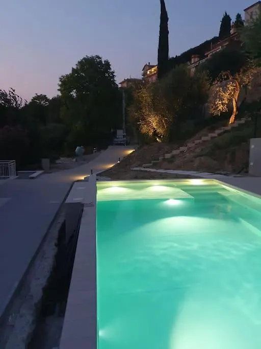 Villa Malu - Apt Mara - Piscina E Vista Lago Torri Del Benaco Apartment
